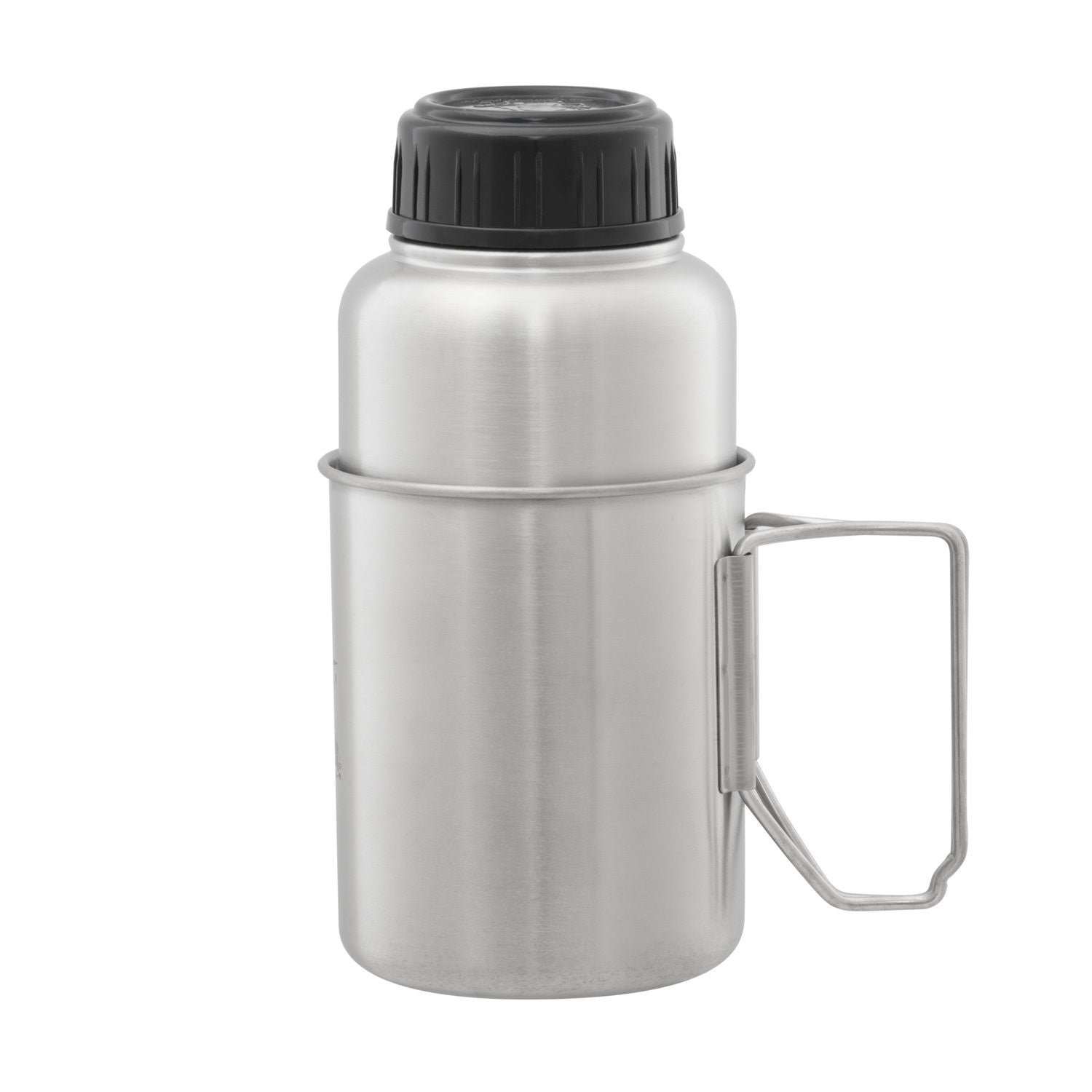 PATHFINDER 32 oz. STELL WATER BOTTLE WITH NESTING CUP SET